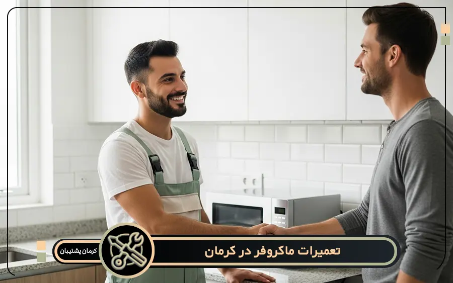 متداول ترین تعمیرات انجام شده در نمایندگی تعمیرات ماکروویو کرمان پشتیبان